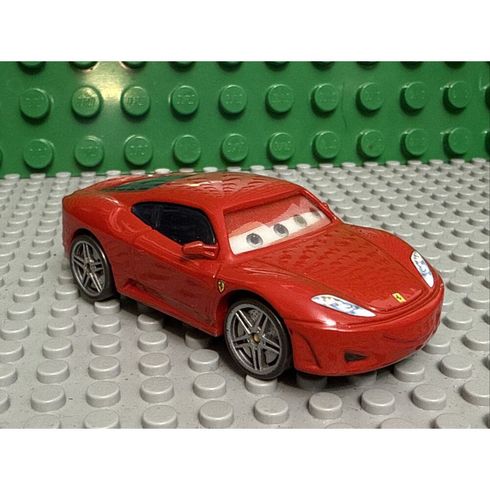 Disney Pixar Cars - FERRARI F430 MICHAEL SCHUMACHER - 1:55 Diecast Moving Eyes